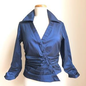 DRAFT 6 TADASHI Evening Blouse Night Out Cocktail Prom